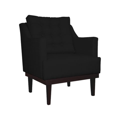 Poltrona Suelen Confortável para Consultório Psicológico e Clínica Psicanalise - Suede - Sv Decor:pr