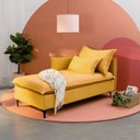 Ver imagem 1 de Sofá Modular Chaise Braço Lateral com Pé Metal Sôma CabeCasa MadeiraOriginals