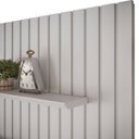 Ver imagem 5 de Painel com Bancada para Tv até 75 Polegadas Ripado Dj Móveis Trento 275 Bali