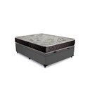 Ver imagem 4 de Cama Box Baú Casal Colchão Gold Espuma D33 Acolchões + Box Sintético 59x138x188 Cor:Cinza