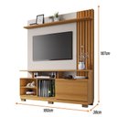 Ver imagem 6 de Estante Home Theater Artheo Cinamomo/Off White para TV até 55” - HB Móveis
