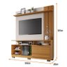 Estante Home Theater Artheo Cinamomo/Off White para TV até 55” - HB Móveis - 6