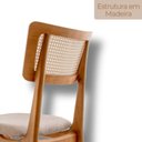 Ver imagem 5 de Conjunto 2 Cadeiras em Madeira Maciça Ravena