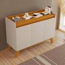 Ver imagem 4 de Buffet Aparador Star 3 Portas 82x106x40cm