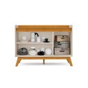Ver imagem 3 de Buffet Aparador Star 3 Portas 82x106x40cm