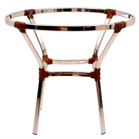 Mesa Ascoli em Alumínio 70cm Altura X 80cm Diâmetro Trama Original