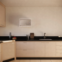 Ver imagem 2 de Nicho Parede para Microondas 57,5cm Mdf Cozinha Lanchonete:branco