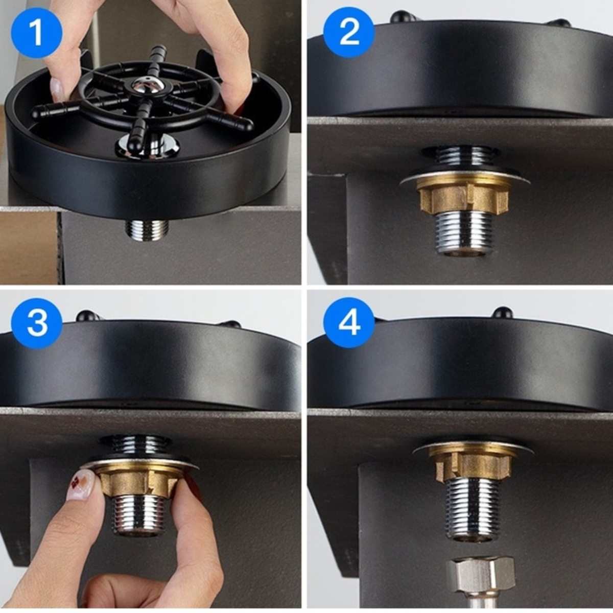 Lavadora de Copos Automático Lava Enxágue a Jato - 6