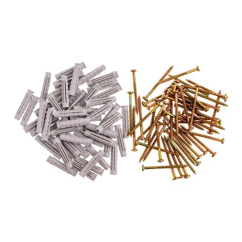 Parafuso Cabeça de Panela com Bucha Universal 10 mm 50 Unidades Bemfixa