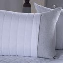 Ver imagem 4 de Peseira King Aurora 5 Peças Percal Branco