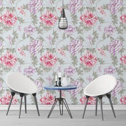 Papel de Parede Floral Moderno 10mx57cm Frosas14g - 2