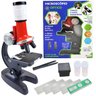 Kit Microscópio Infantil Brinquedo Educativo de Cientista - 1