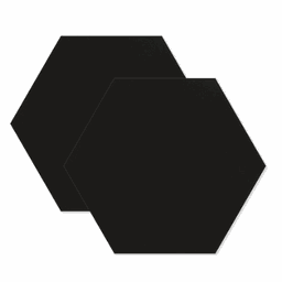 Porcelanato Esmaltado Bold Rima Hexa Bk Natural 17,4 X 17,4 - Portinari ( 1008 B.5 ) Portinari (vu) - 2