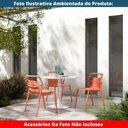 Ver imagem 6 de Kit 2 Cadeiras Empilhável Enjoy Rivatti 53 Cm (largura) Polipropileno (pp) Pêssego com Proteção