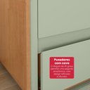 Ver imagem 6 de Mesa de Cabeceira Easy Like Amendoa Clean/salvia