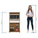 Ver imagem 4 de Balcão Multiuso 2 Portas Notável Nt 3070 Marrom Branco