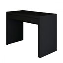 Ver imagem 5 de Mesa Escrivaninha 1 Gaveta Home Office Preto - Panorama Móveis