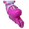 Patins Roller De 4 Rodas Rosa Com Kit de Proteção Tm:36/39 - 8