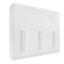 Ver imagem 1 de Guarda Roupa Casal 6 Portas 6 Gavetas da Vinci Plus D'doro Branco