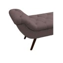 Ver imagem 5 de Recamier Divã Odessa P04 140 cm Suede - ADJ Decor - Rosê TCA 949