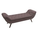 Ver imagem 1 de Recamier Divã Odessa P04 140 cm Suede - ADJ Decor - Rosê TCA 949