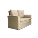 Ver imagem 2 de Sofá Pequeno 02 Lugares 150cm Mobi Suede Bege Herrero