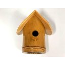 Ver imagem 1 de Ninho Casa de Bambu Pequeno para Pássaros Canários Artesanato