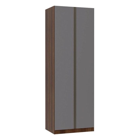 Guarda Roupa 2 Portas 3 Gavetas 80cm Prime Plus Luciane Móveis