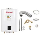 Ver imagem 1 de Aquecedor a Gás GN Rinnai REU E21 Branco+Kit de Instalação