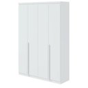 Ver imagem 2 de Guarda-Roupa Solteiro 100%MDF Alonzo 4 Portas Branco