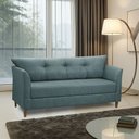 Ver imagem 2 de Sofá 3 Lugares Living para Sala Leblon 180cm Linho E03 - D’Rossi