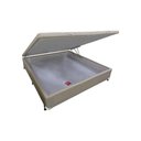 Ver imagem 1 de Cama Box Baú Universal Viúva Linho Clean (128x188x35) - Castor