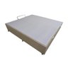 Cama Box Baú Universal Viúva Linho Clean (128x188x35) - Castor - 2