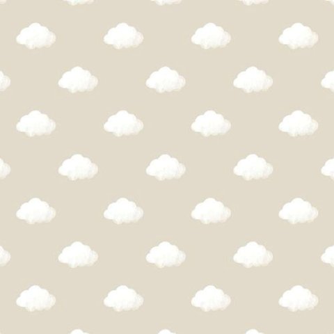 Papel de Parede Happy Infantil Bege 14832