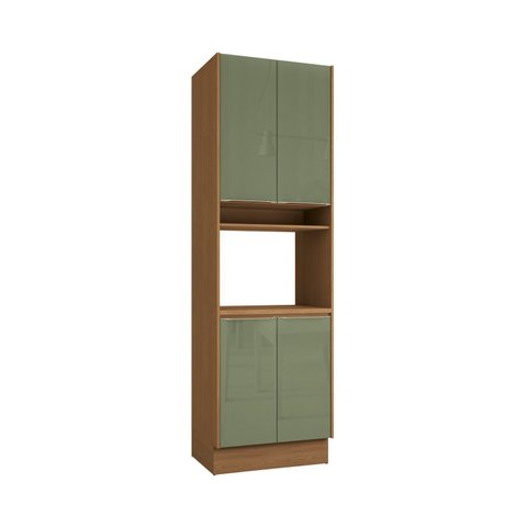 Armário de Cozinha Torre Quente Microondas de 4 Portas 70cm T629 Vibra Kappesberg