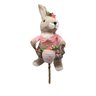 Coelhinha na Bicicleta Feliz Pascoa 30x30x15cm LEAO PRIMO - 3