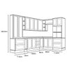 Cozinha Modulada Americana 14 Branco - Henn - 2