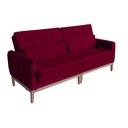 Ver imagem 4 de Sofá Cama Rivieira 2.70m - Vinho