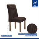 Ver imagem 7 de Conjunto Mesa Arizona 120cm com 4 Cadeiras Arizona Tampo Smart Plus com Vidro