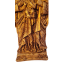 Ver imagem 4 de Sagrada Família Dourado Envelhecido - em Gesso