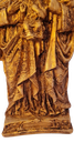 Ver imagem 4 de Sagrada Família Dourado Envelhecido - em Gesso