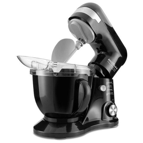 Batedeira Planetária Britânia BBP760P Power Plus Preta 700W 127V