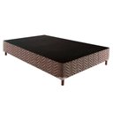 Ver imagem 5 de Cama Box Casal: Colchão Anatômico Paropas D28/ep Pasquale + Base Crc Suede Brown(138x188)