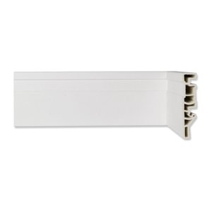 Rodapé Pvc 7cm X 10mm Metro Linear Barra 225cm Teck