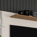 Ver imagem 7 de Painel Intense para Tv até 55'' Off White - Damasco Off White - Damasco