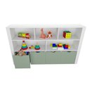 Ver imagem 4 de Organizador Infantil Brinquedos Adhara MDF 15mm 205cm Verde Woodcore