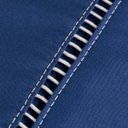 Ver imagem 4 de Conjunto de Cama Casal 400 Fios Percal 3 Peças Toque Macio Cor:azul