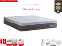 Ver imagem 6 de Colchão King Size Molas Pocket Ensacadas Piemonte Ice 32cm x 193cm Line Premier Orthoflex Cinza/Branco