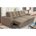 Ver imagem 1 de Sofá Retrátil e Reclinável 2 Lugares 1,50m com Molas Marcela Suede Adonai Estofados