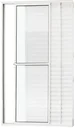 Ver imagem 1 de Porta de Aluminio Balcão 3 Folhas com Trinco Linha Leve:2,10 X 1,20/branco